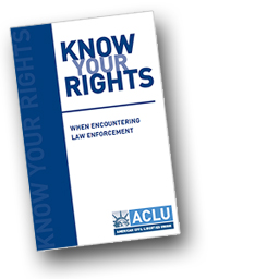 know your rights phamplet