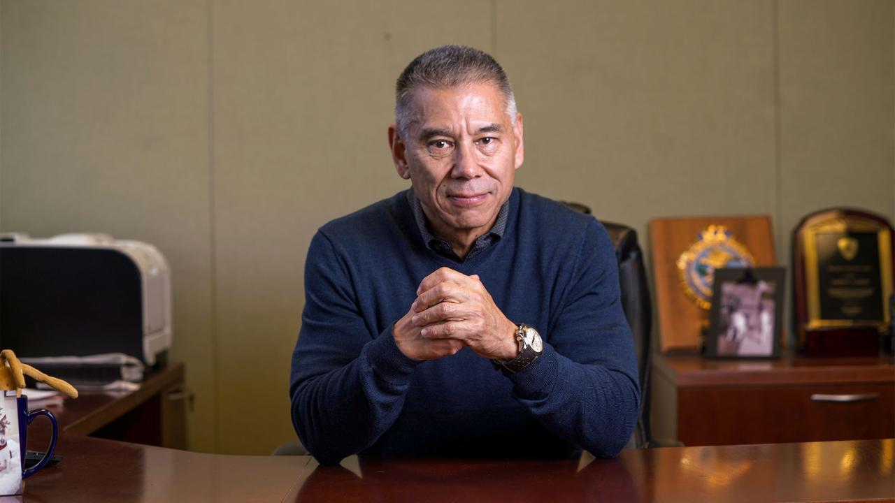 Photo of Joe Farrow, chief of police.